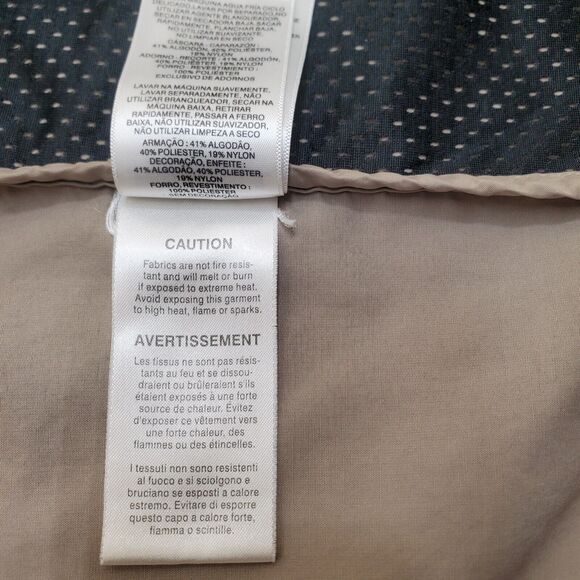 Columbia Jacket Women Large Beige Omni-Shield Full Zip Micro Canvas - Picture 12 of 16